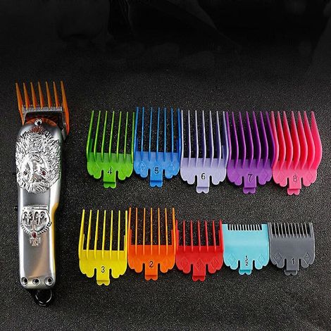Lot de 10 sabots de guidage pour tondeuse à cheveux Wahl