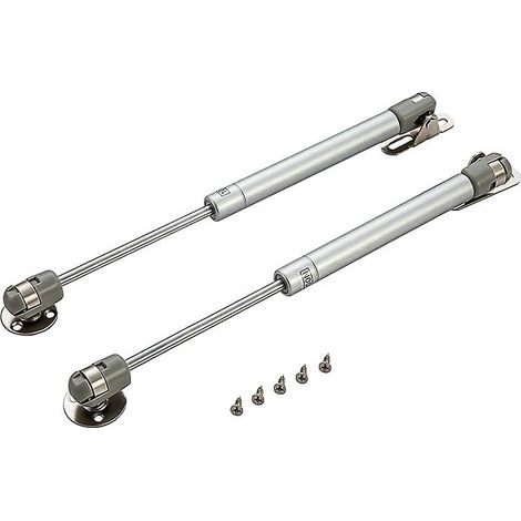 2 hydraulische und pneumatische Hebestützen für Schränke, Scharniere mit Soft-Opening- und Soft-Close-Funktion, 100 N (1/5)