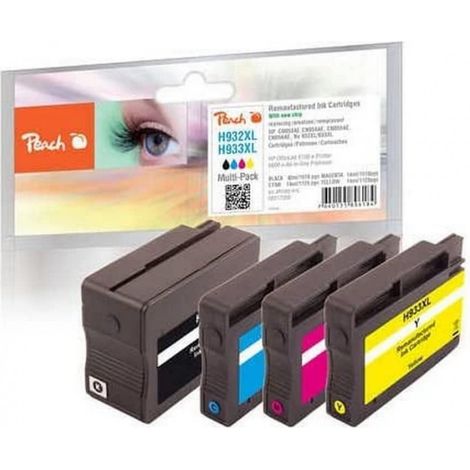 Peach Patrone HP Nr.932/933XL MultiPack REM,KOM (PI300-416)