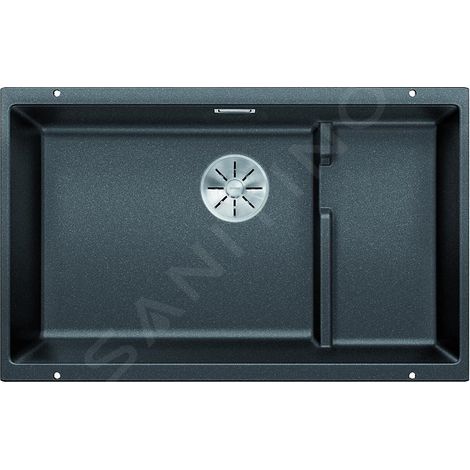 Evier Blanco Subline 700-U Level Silgranit - NOIR - Accessoire : Sans (1/3)