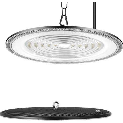 Lámpara de techo LED de alto rendimiento, diseño impermeable, ahorro de energía, 800 W, 1 unidad. (1/2)