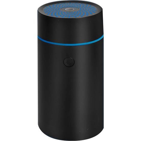 Diffuseur d'arômes,Humidificateur diffuseur,Humidificateur diffuseur pour voiture,Mini diffuseur ultrasonique USB,Humidificateur à brume,Noir (1/5)