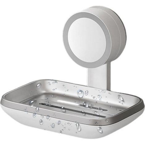 mit Saugnapf Wandmontierter Seifenschalen Organizer