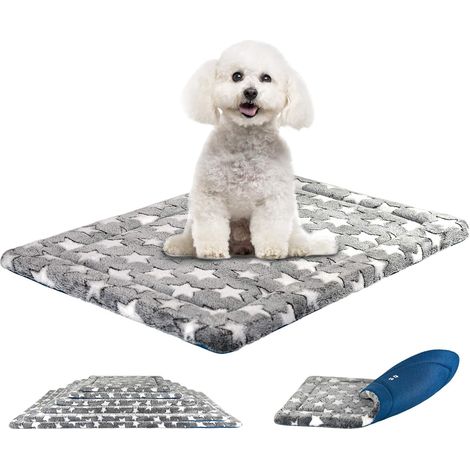 Dog and Cat Cushion, 64 x 46 cm, High Density Stylish Foam Bed, Washable Mat for Pets Suitable for Small Dogs and Cats up to 11 kg (1/5)