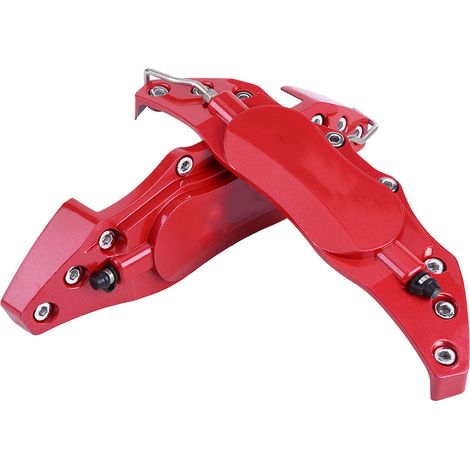 Satz mit 2 Bremssattelschutzkappen aus Aluminium für 16-17 Zoll Radnaben, Größe M (1/5)