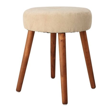 TABURETE 35X45CM BEIGE
