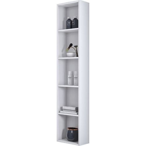 COLONNA BAGNO SOSPESA A GIORNO MOD. STILE- Bianco Lucido- DH- pezzi 1