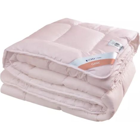 Couette toutes saisons 140x200 CLASSIC Senna Home Rose (1/4)