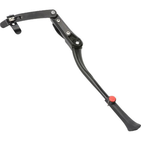 Accessoires d'équitation équipés d'un support de pied réglable de 55 à 60 cm cadre de stationnement VTT en alliage d'aluminium support latéral de vélo une pièce (1/5)