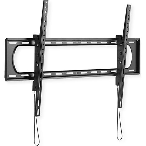 Support TV Mural, Distance au Mur 80 mm, inclinable, 304,8cm/120", 120kg, Noir (1/5)