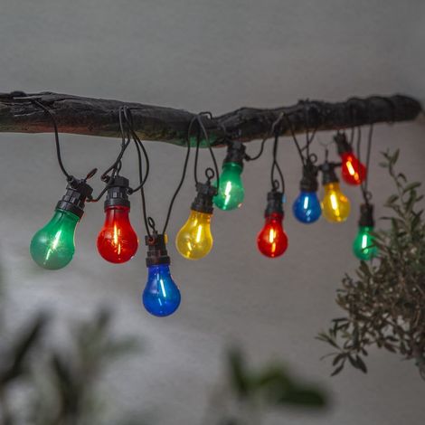 Star LED-Party-Kette 'Circus Filament', 10-teilig, (1/2)