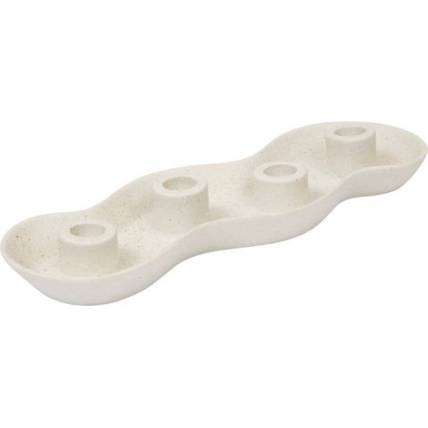Candeliere cheri bianco 32x3,5cm - Atmosphera créateur d'intérieur