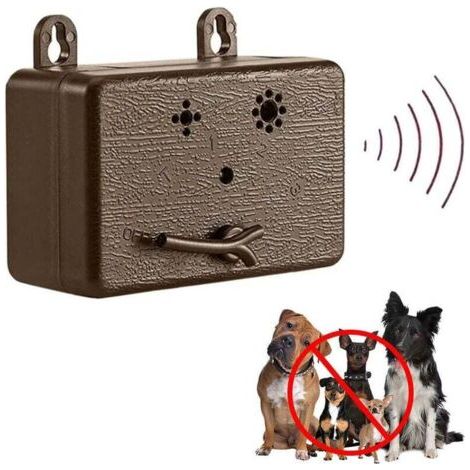 Coocheer – Répulsif d'écorce à ultrasons pour chiens – Portée jusqu'à 50 pieds – Matériau ABS – Installation facile intérieur et extérieur (1/5)