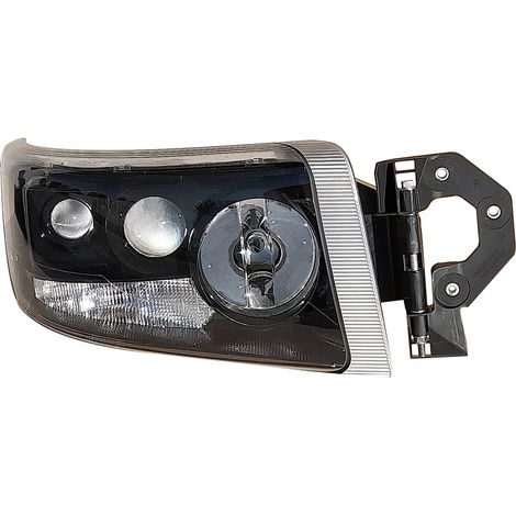PROIETTORE DESTRO MANUALE CON FENDINEBBIA ALOGENO 24V CON PORTALAMPADA SENZA LAMPADINA (H7 - H1 - H3 - W5W - PY21W) CONNETTORE ROTONDO POSTERIORE LATERALE SINISTRO 6 PIN - RENAULT - Nuovo Premium - 50