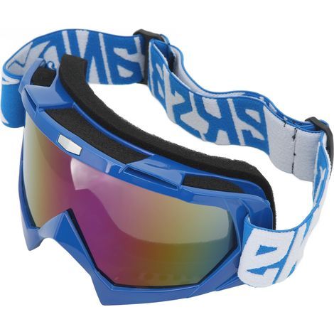 Schutzbrille für Motocross, Quad und Offroad-ATV, rutschfest, stoßfest und winddicht, sandblauer Rahmen. (1/5)