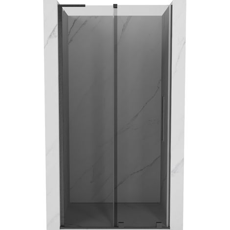 Mexen Velar L Schiebetür 90 cm, Graphit, gebürstet Gun Gray - 871-090-003-41-66 (1/5)