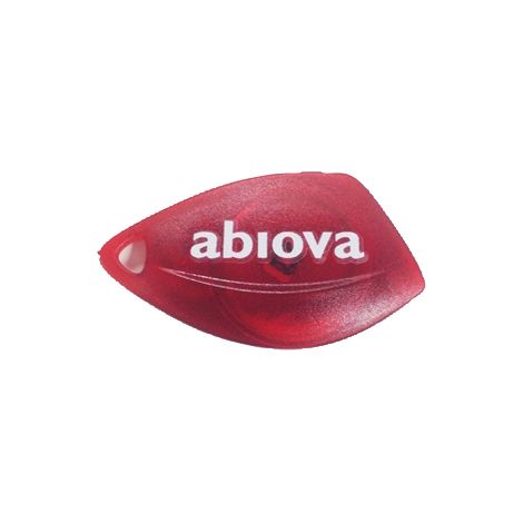 Porte-clés badge utilisateur pour serrure électronique de meuble - Décor : Rouge - Matériau : Plastique - ITAR