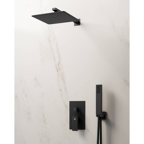 Conj. Empotr. Monomando Orion Ng + Rociador Pared - GME