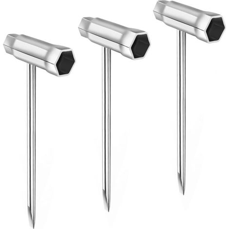 Jeu de 3 clés à bougies pour tondeuses à gazon, clés en T 13x19mm pour tronçonneuses (1/5)