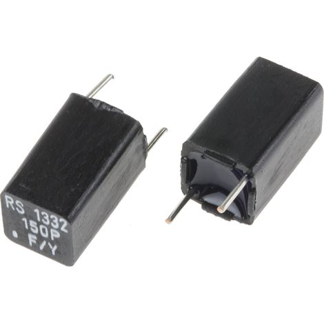 Condensateur à couche mince RS PRO 150pF 63V c.c. ±1%