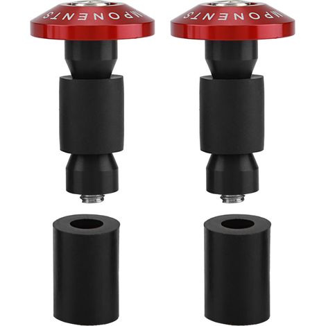 Aluminium CNC 22 Mm Motorcycle de Moto (Rouge) (1/5)