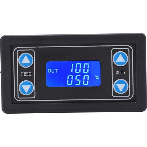 Signalgenerator mit ABS-Gehäuse, automatischer Funktionsgenerator mit LCD-Bildschirm für PWM-Dimmung 3,3 V–30 V (1/5)