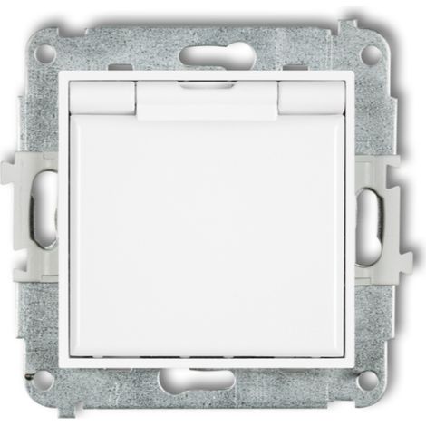 Presa elettrica Karlik mgpb-1zp impermeabile IP44 16A 250V
