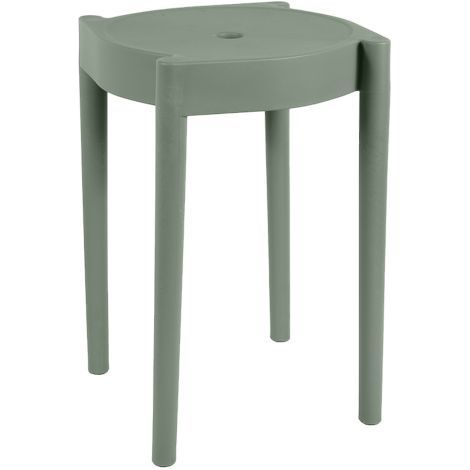 'SGABELLO IMPILABILE ''TAIPEI'' col. verde' col. verde