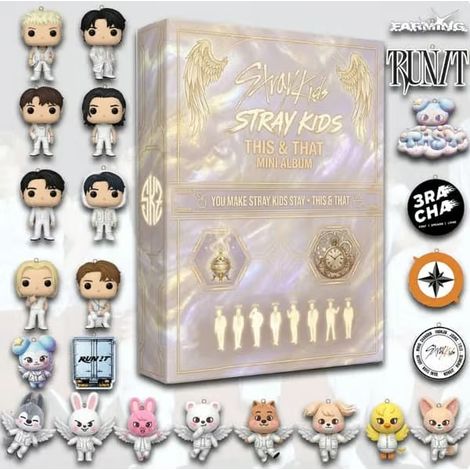 Calendrier de l'Avent 2026 des groupes K-pop, boîte surprise en acrylique avec 24 compartiments, Stray Kids (1/5)