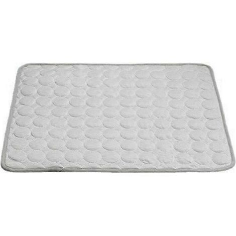 Chat d'été rafraîchissant pour chats - Tous gabarits, taille L, gris, effet frais et doux (1/4)