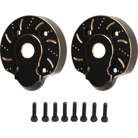 pièces Boîtier de transmission de portail extérieur RC Plaque de recouvrement lourde en laiton pour essieu avant et arrière Axial Capra SCX10 III AR45P 1/10 (1/5)