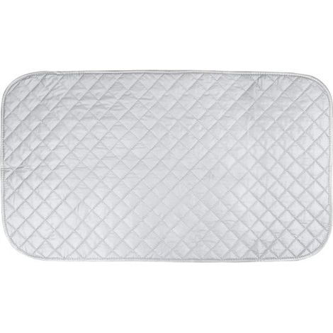 Bügelmatte – Bügelunterlage – Bügeln zu Hause – Hitzebeständig – 48 x 85 cm – Grau (1/5)