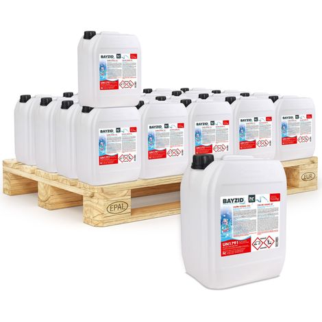 40x 12,5 kg BAYZID® Chlor 13% flüssig