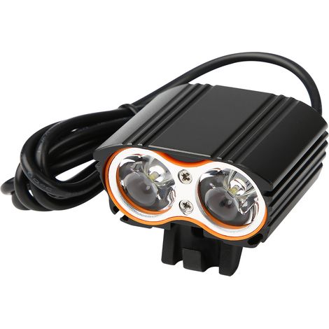 Phare avant vélo LED 2000LM rechargeable USB pour cyclisme nocturne (1/5)