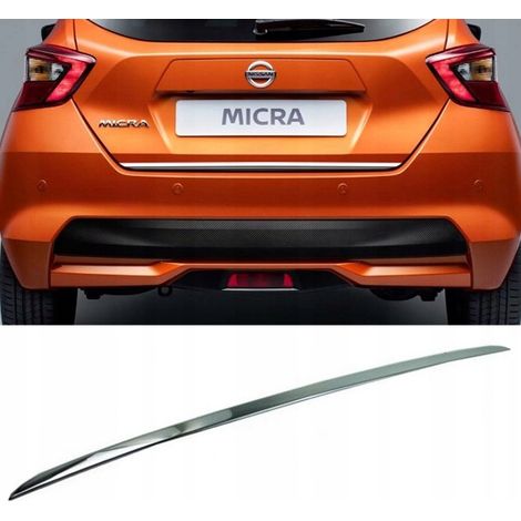 Nissan Micra 2017 – Chrom-Tuning-Liste mit Klappe (1/4)