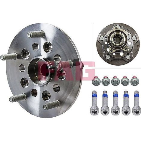 Kit de roulements de roue Schaeffler FAG 713 6791 30 FORD 1810251 1810257
