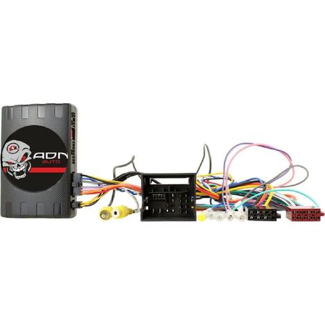 Infodapter commande au volant UVW3Kenwood compatible avec VW System MIBPQ
