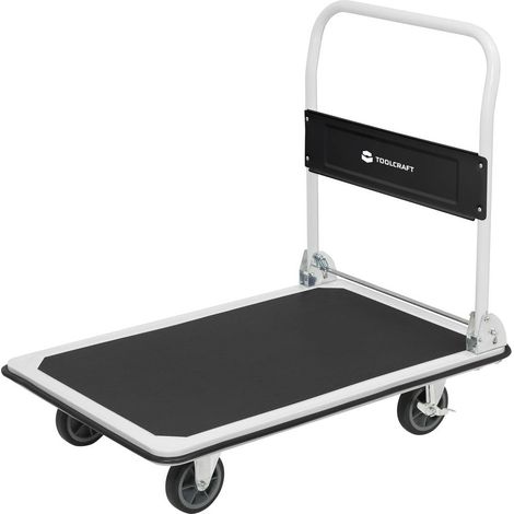 TOOLCRAFT TO-5799261 Carrello con pianale pieghevole Acciaio Capacità di carico (max.): 300 kg (1/5)