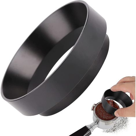 Entonnoir doseur expresso 51 mm/53 mm/58 mm avec bague de dosage magnétique, compatible avec le porte-filtre Breville 58 mm (H58 mm). (1/5)