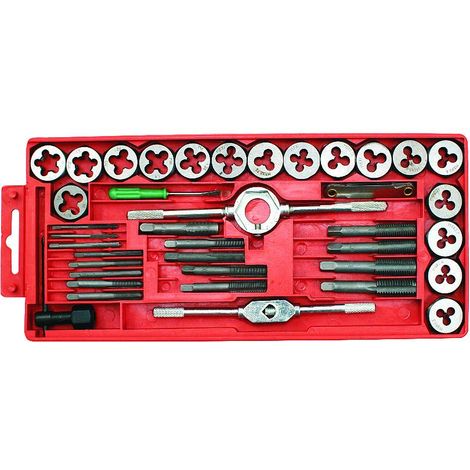 Coffret tarauds et filières 40 Pcs
