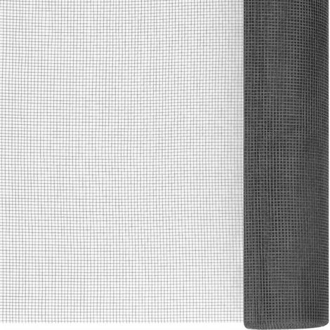 Brise Vue pour Balcon Jardin Terrasse, Écran en treillis, Fibre de verre 112x1000 cm Noir OIB5513E (1/5)