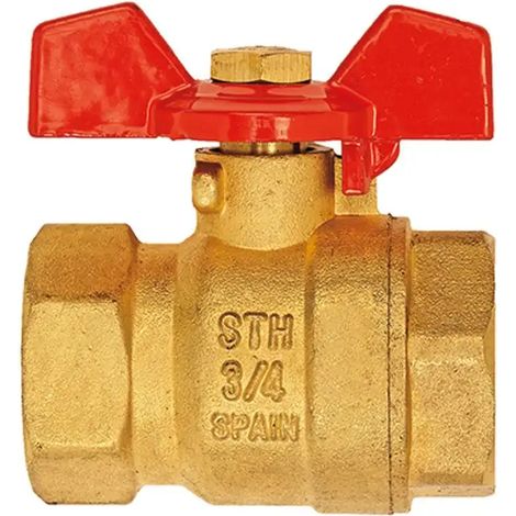 Flamco Grifo de esfera 3/8 pulg. IG x 3/8" IG, M61920.1