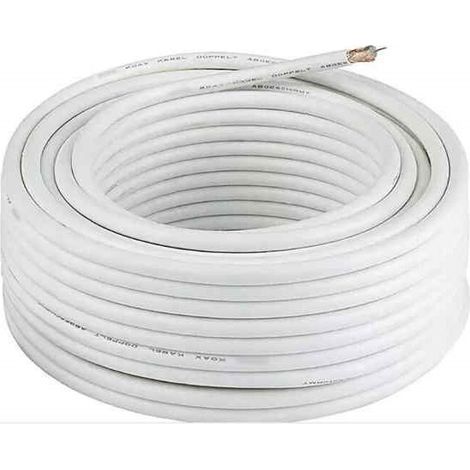 Koaxialkabel 120dB 4-fach gesch. 50m Ring