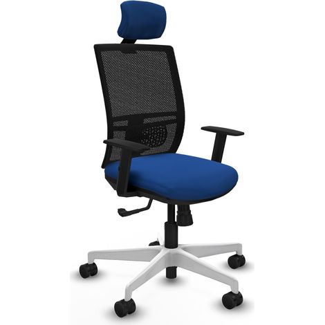 Silla de oficina piqueras y crespo Yunquera negro espuma alta densidad (1/2)