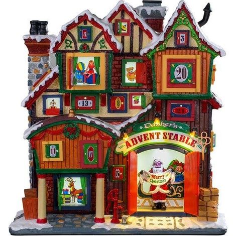 Dasher's Advent Stable B/O 4.5V Cod. 95569