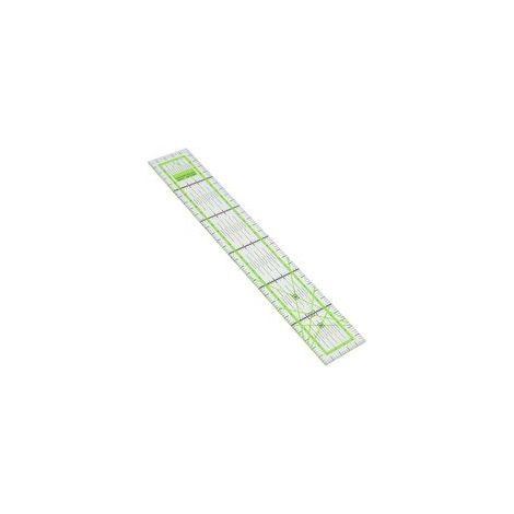 Nählineal mit hochtransparentem Acryl-Nähwerkzeug für individuelles Quilten (30 cm) - Crezuo