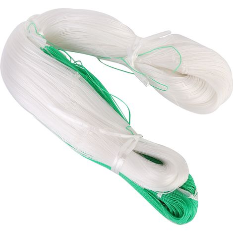 Filet tuteur 1.5x100m pour plantes grimpantes, maille soutien jardin polyéthylène 6 brins 339g, outil culture légumes fleurs (1/5)