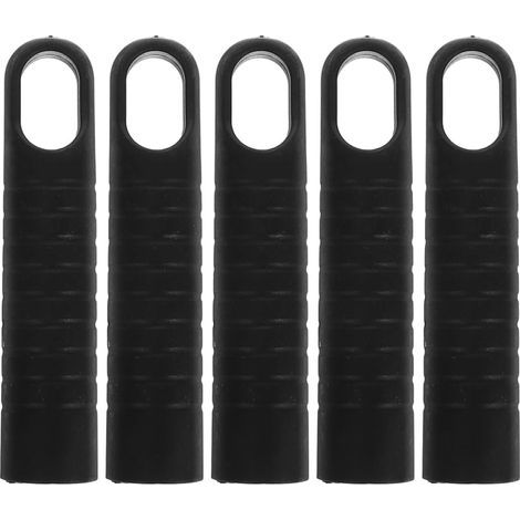 Handle End Caps, Lightweight Plastic, Hanging Hole, Ergonomic Handle, For Broom and Mop (1/5)