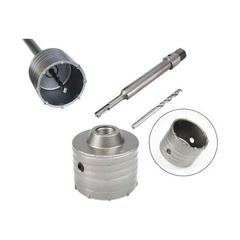 FRESA A TAZZA 50mm CAROTATRICE CON ASTA SDS PLUS 90mm CALCESTRUZZO CEMENTO 30501