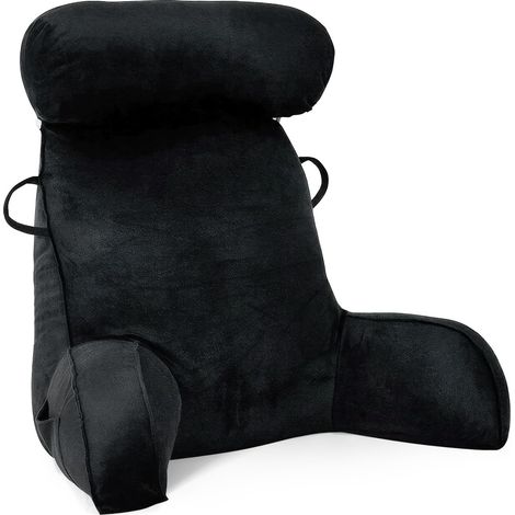 Coussin de lecture XL pour lit et canapé, avec traversin amovible, coussin de dossier pour adulte avec mousse à mémoire de forme pour lire, travailler, jouer, regarder la télévision, se (1/5)